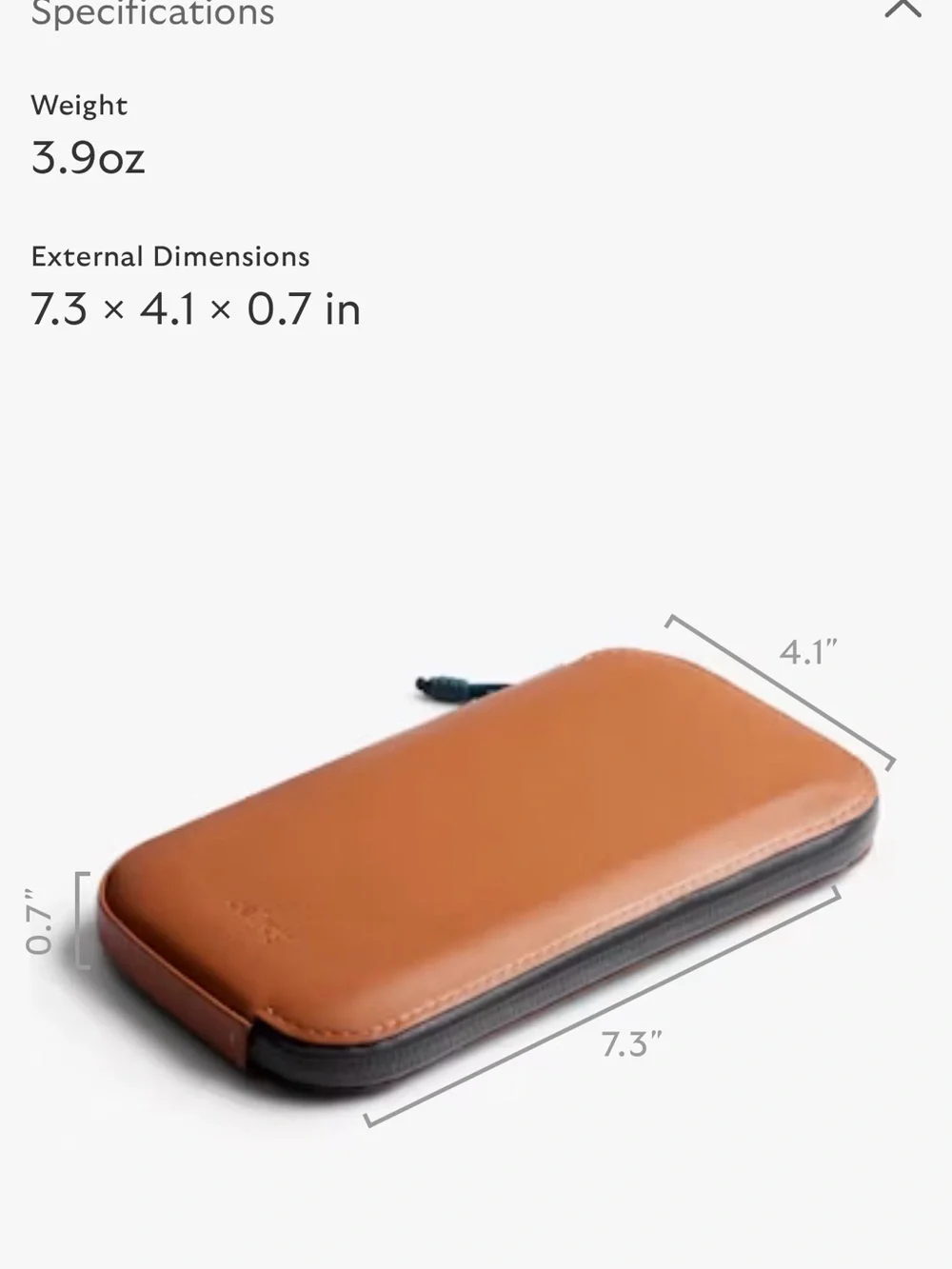 Bellroy venture phone